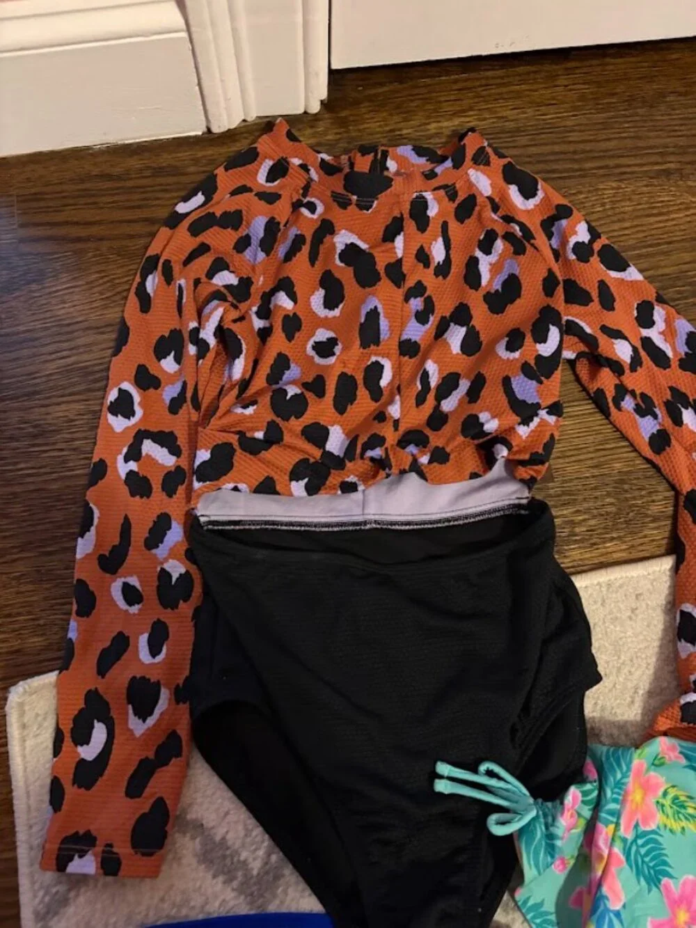 Cat and Jack and Land's End Girl Size 8 Bathing Suits